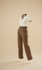 The 'Accord' Belted Polo & Trouser Set