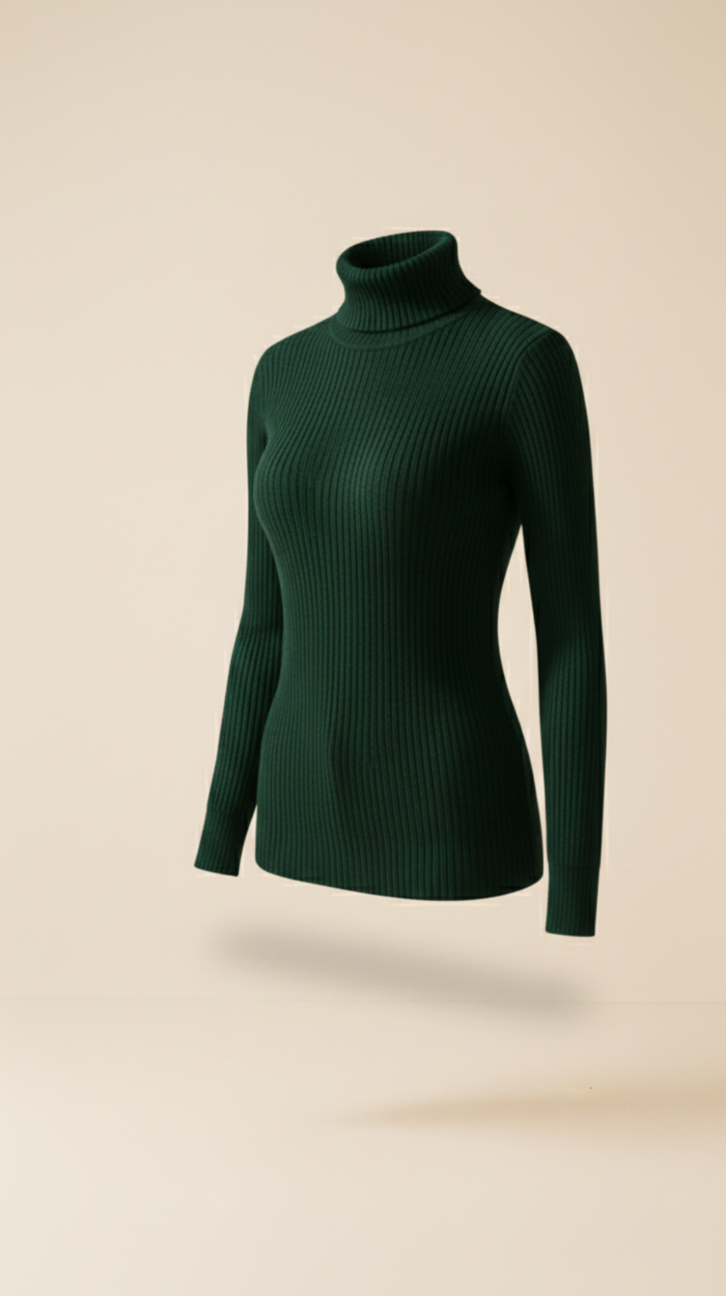 The 'Rive Gauche' Fine-Ribbed Turtleneck