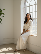 The 'Envol' Pleated Wide-Leg Jumpsuit