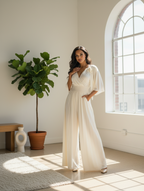 The 'Envol' Pleated Wide-Leg Jumpsuit