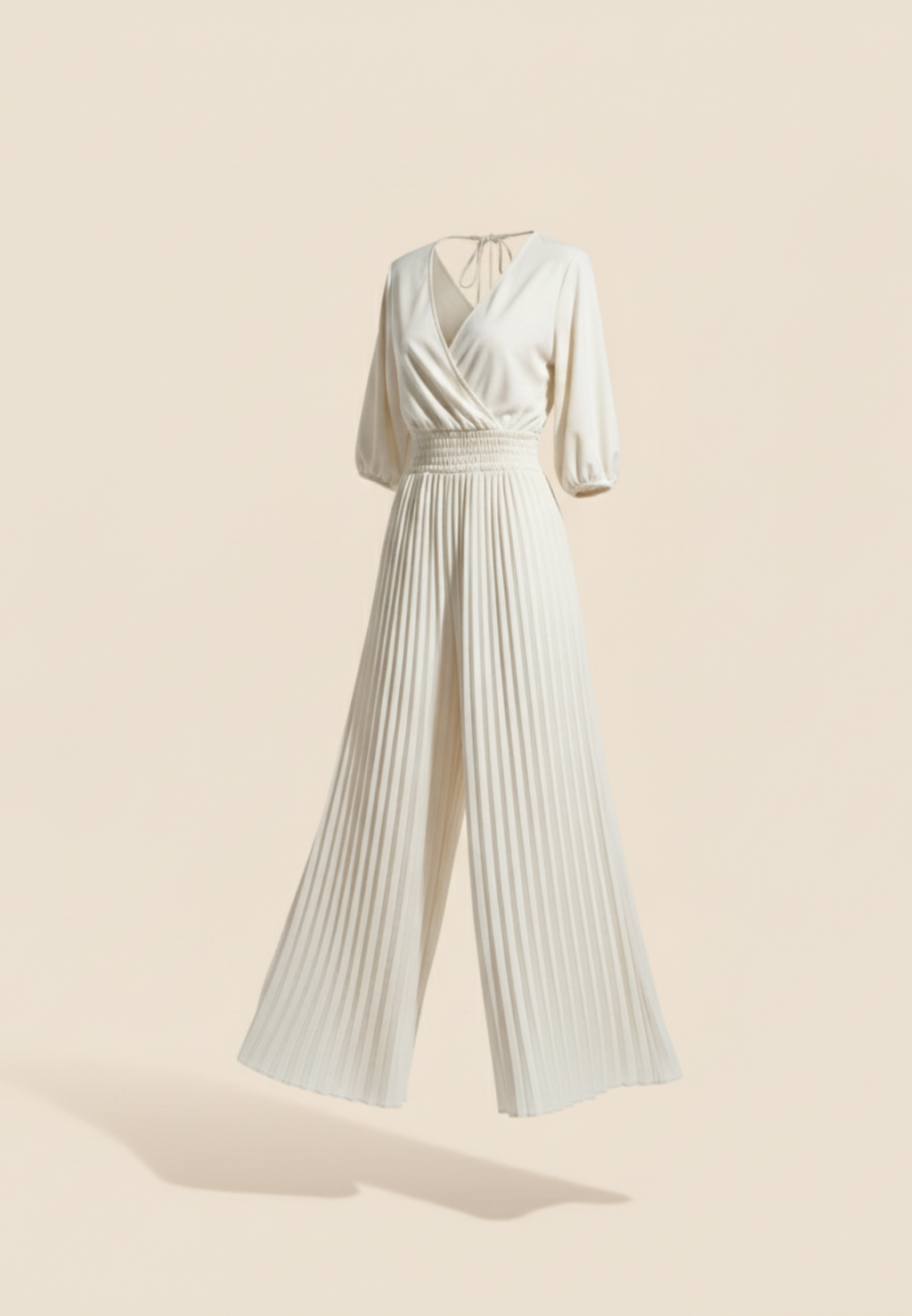The 'Envol' Pleated Wide-Leg Jumpsuit
