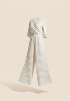 The 'Envol' Pleated Wide-Leg Jumpsuit