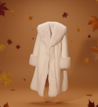 The 'Hiver' Hooded Faux Fur Coat